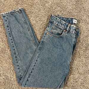 Zara Mom Blue Jeans